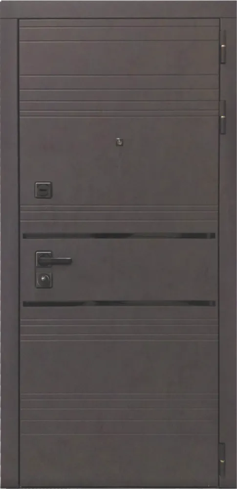 Дверь ДвериПРО Л-43 ФЛ-707 (10мм, Белый софт) DPRO227736