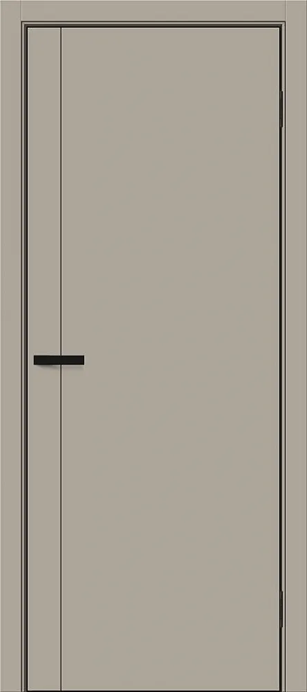 Межкомнатная дверь Браво-0.10.А Clay Silk BR6538