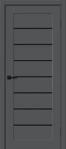 Товар Межкомнатная дверь Браво-22 Black Shine Stormy Silk BR5501