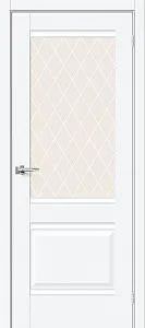 Товар Межкомнатная дверь Прима-3 White Silk BR5666