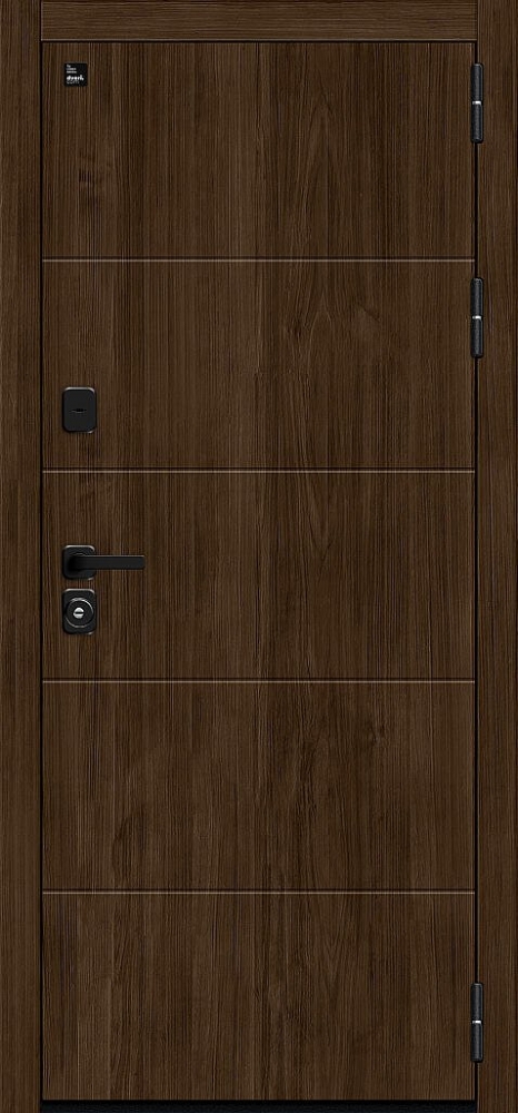 Дверь Глори/SBlack Pecan/White Shell BR6492