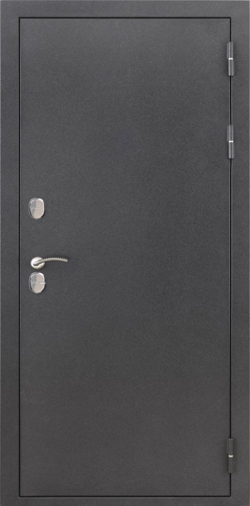 Дверь ДвериПРО Термо серебро ФЛ-256 (10мм, Бетон пепельный) DPRO227594