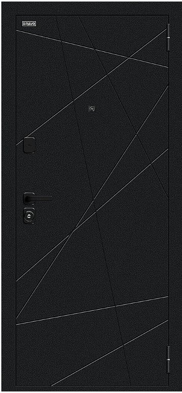 Товар Дверь Браво Граффити-5/SBlack Букле черное/Slate Art DIS007412