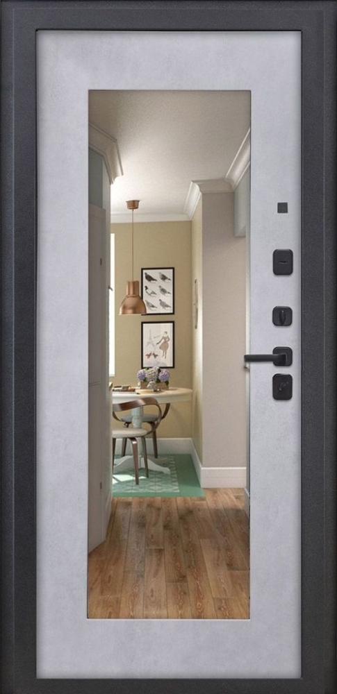 Товар Дверь ДвериПРО Квадро ФЛЗ-603 Бетон снежный DPRO195638