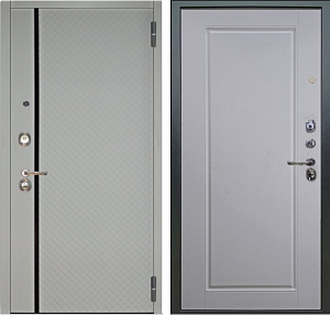 Товар Дверь Аргус ЛЮКС 3К Рина-Белый-софт Антик серебро DIS006858