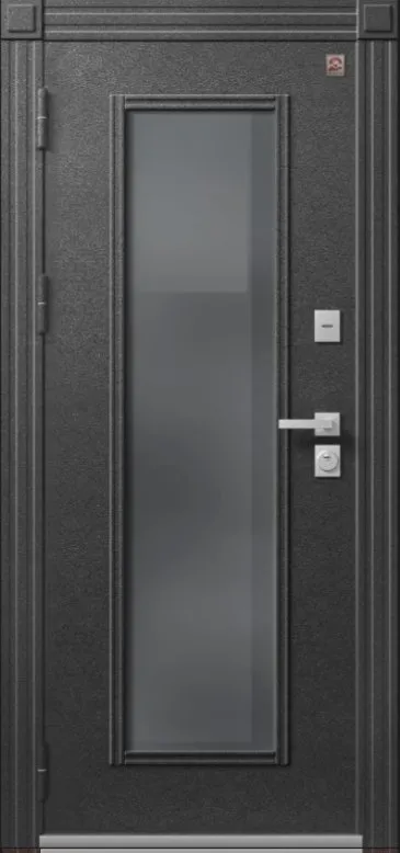 Товар Дверь Термо Premium 2 Антрацит Муар - Софт Ясень Белый DIS007384